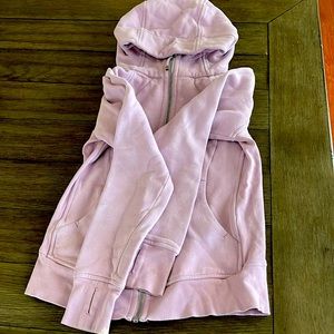 Lululemon scuba hoodie, size: 6, warm Lavender color